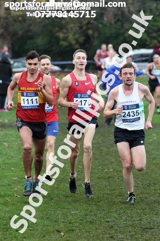 Senior mens British Athletics Liverpool Cross Challenge, Sefton Park, Liverpool. Photo:  David T. Hewitson/Sports for All Pics